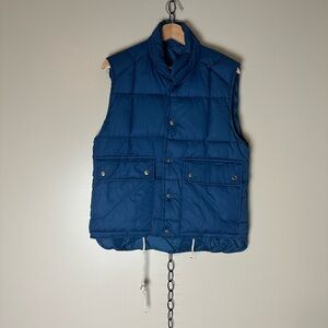 Blue Quilted Vest